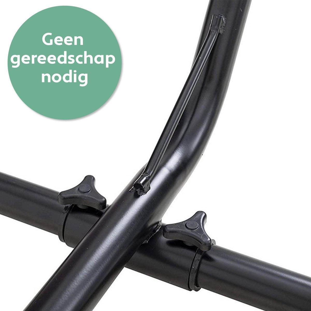 Vita5 Hangmat Standaard -  2 persoons - Verstelbaar - Weerbestendig – tot 205 kg – Incl. Draagtas - zonder hangmat