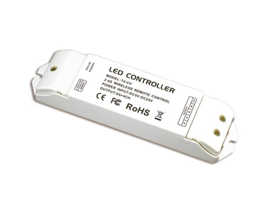 Velleman RGBW LED-controller ontvanger voor CHLSC20TX – 176 x 45 x 30 mm