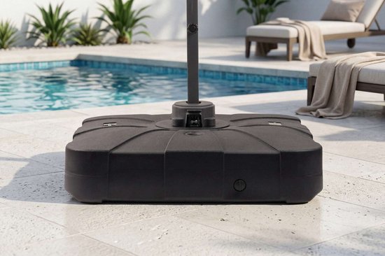 Feel Furniture - Extra Grote Parasolvoet Roma - Vierkant - 100 Liter
