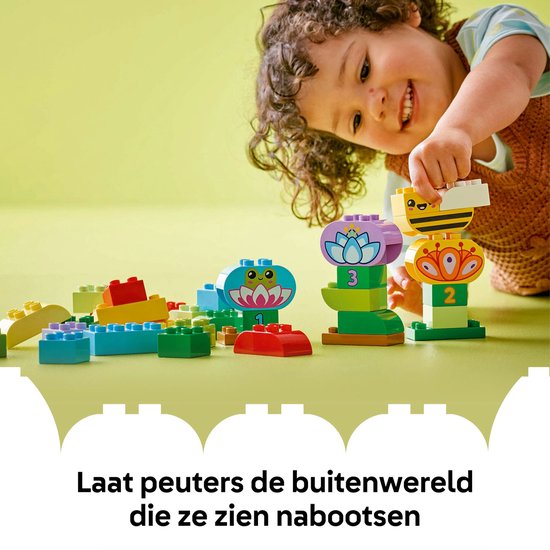 LEGO DUPLO Stad Creatieve bloementuin Educatief Montessori Speelgoed voor Peuters 10444