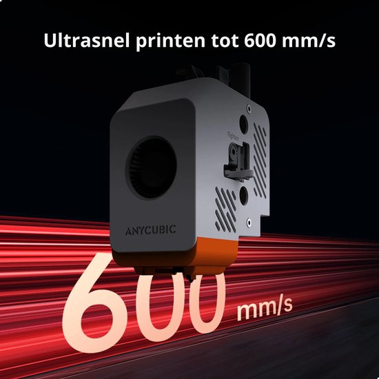 Anycubic Kobra S1 Combo 3D Printer – CoreXY Systeem – Automatische Bed Leveling – 600 mm/s Printsnelheid – Multi-Color Filament Systeem – PEI Flexibel Printbed – WiFi & App Bediening – Direct Printklaar