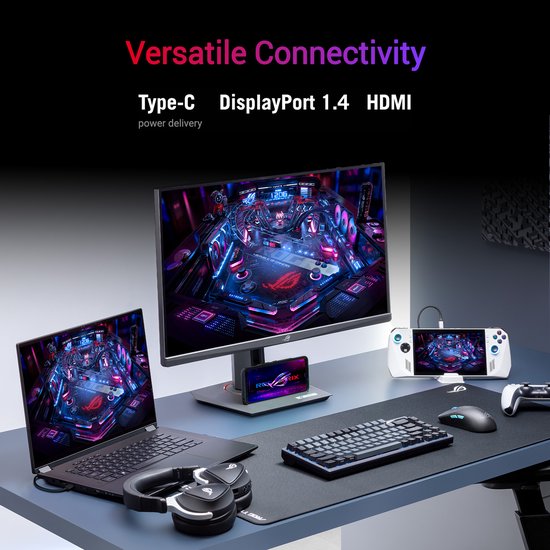 ASUS ROG Strix XG279CNS - FHD Snelle IPS Gaming Monitor - 380Hz - 0,3ms - G-Sync Compatibel - 27 Inch