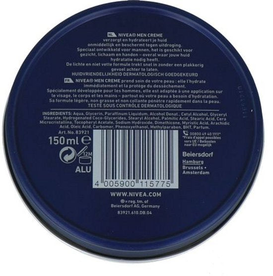 NIVEA MEN Crème - 150 ml - Bodycrème