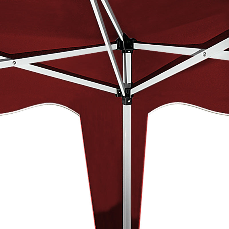 Casaria Vouwpaviljoen. party tent Capri - Popup donkerrood3x3m