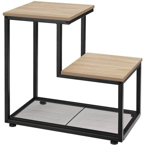 tectake -Bijzettafel Halifax - salontafel - industrial light - 404272