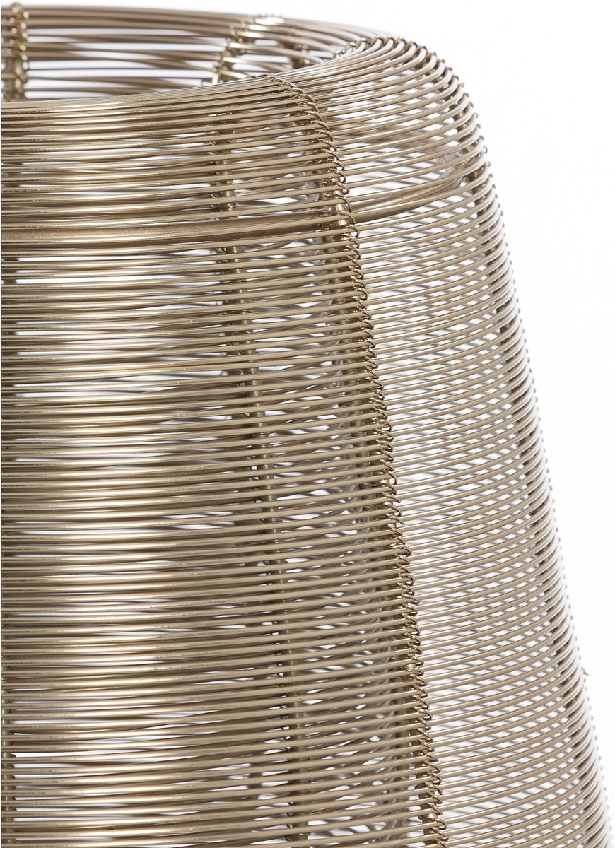 Light & Living Tafellamp Aboso - Goud - Ø24cm - Modern