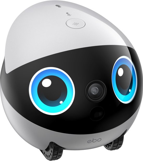 Enabot Air 2 Plus - Intelligente Begeleidingsrobot - 3K HD Camera - Dubbele Communicatie - Wit