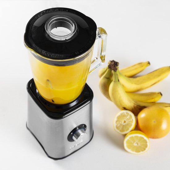 Tristar Blender 1000W - BL-4471 - 1,5L - Smoothiemaker en ijscrusher - 2 standen en pulse functie