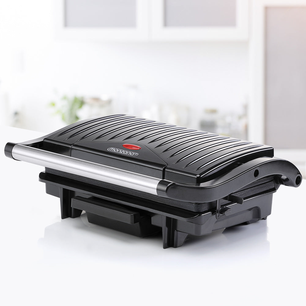 Monzana Contactgrill zwart 1500W
