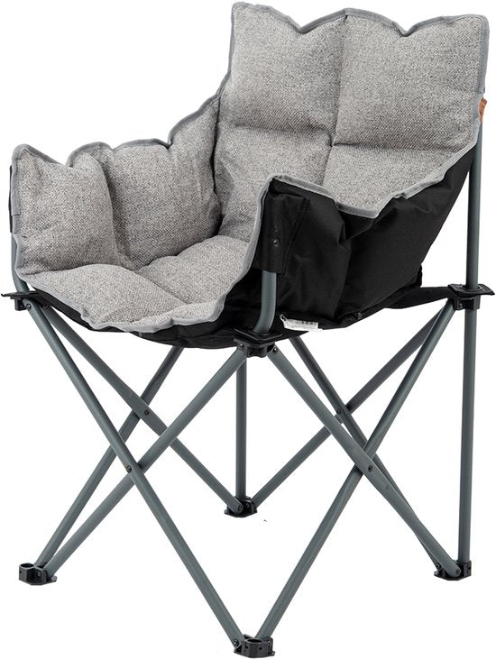 Bo-Camp - Urban Outdoor - Klapstoel - Montpellier - Grijs