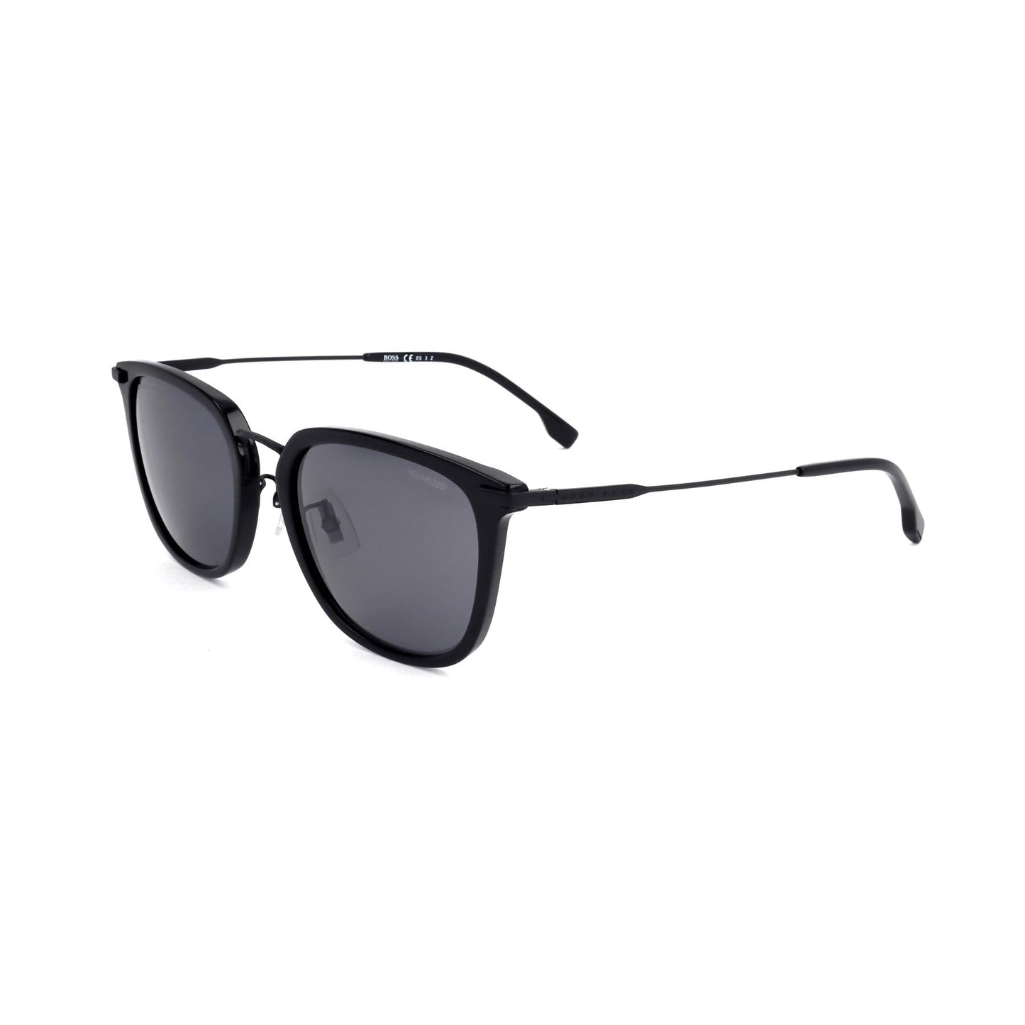 Hugo Boss Zonnebril - Heren - Gepolariseerd - 56-21-150 - Zwart-Grijs