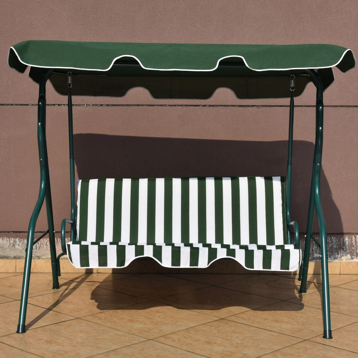Coast Hollywood Schommelbank - 3 zits - 172x154x110 cm - Groen