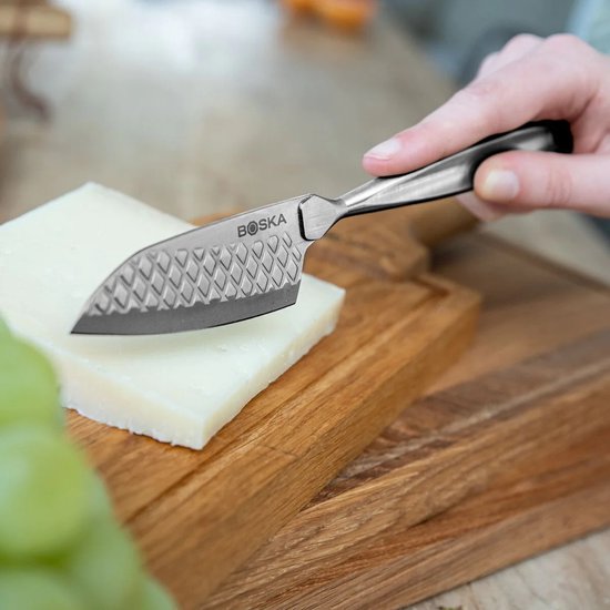 Boska Kaasmes Hard Monaco+ Nr.9 - Kaasmes harde kaas - Kaasmes oude kaas - Award winnaar - RVS - Vaatwasserbestendig kaasmes - Keukengerei - Keuken accessoires - 10 jaar garantie