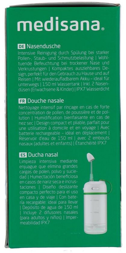 medisana NI 200 Elektrische neusdouche - USB-c