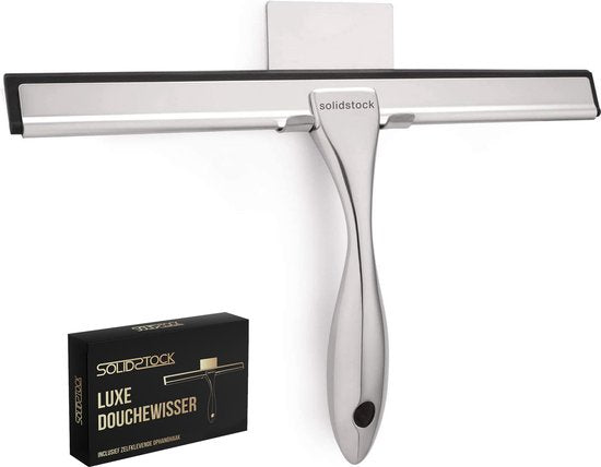 Douchewisser rvs - Luxe Trekker Douche - Ophanghaak Zonder Boren - Douche Trekker Chroom