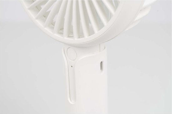 Bo-Camp - Handventilator - Met houder - Oplaadbaar