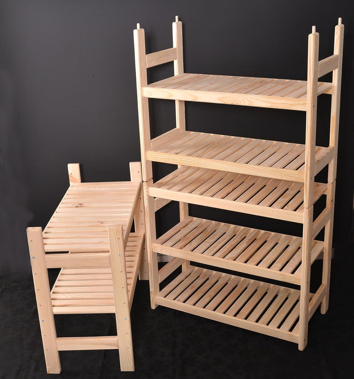 Stolarstwo Wochnik S.C. Houten Opbergrek - 3 Legplanken - Grenen