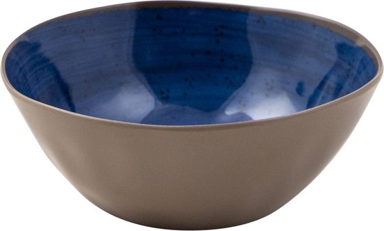 Bo-Camp - Servies - Halo - 12 Stuks - Blauw