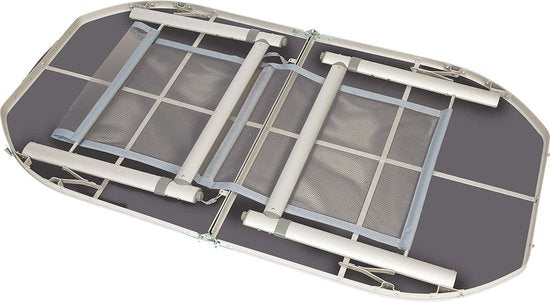 Bo-Camp - Tafel - Ovaal - Koffermodel - 150x80 cm