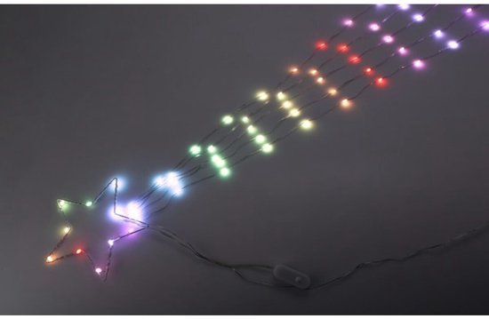 Kerstster Lifetime RGB Kerstster 220 V 119 cm Plastic LED RGB