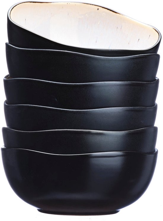 Kom IRIS Ø16,5 cm – 5 stuks – Ivoorwit