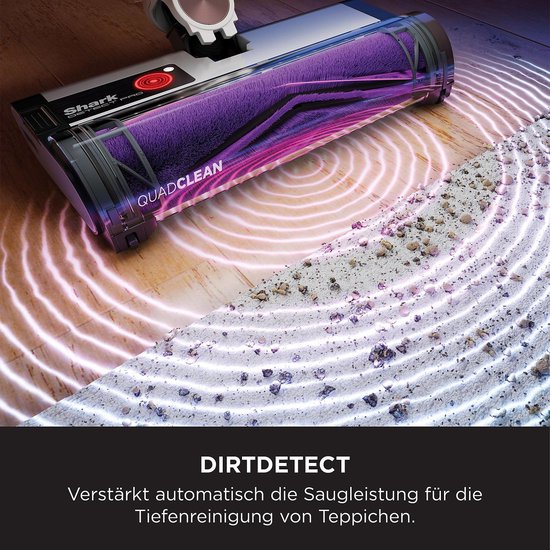 Shark Detect Pro IW1611DE Draadloze Accu Stofzuiger met Borstelrol