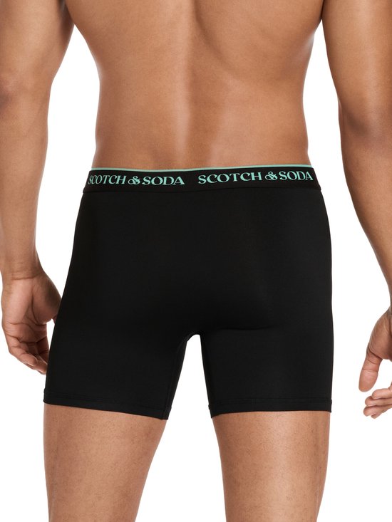Scotch & Soda Active Stretch Boxershort – Heren – 3-pack – Performance Fit – Multi Maat S