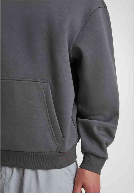 Urban Classics - Fluffy Hoodie/trui - S - Grijs