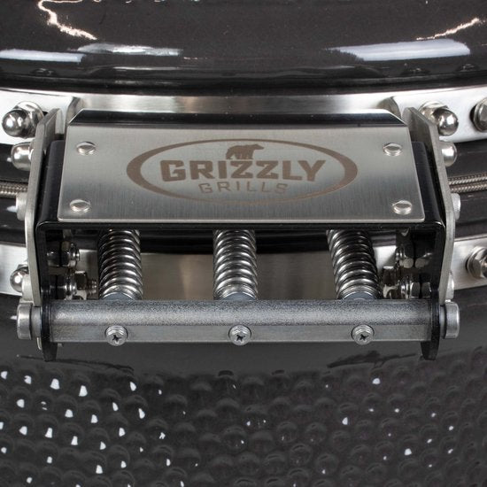 Grizzly Grills Kamado Elite Medium - Barbecue - ø39cm / ø15inch - Zwart - Compleet