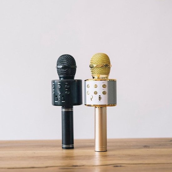 Forever Bluetooth microfoon met speaker BMS-300 goud