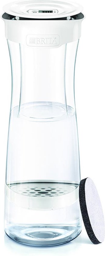 BRITA fill&serve Mind Waterfilterkaraf White/Graphite - 1,3L - Grijs