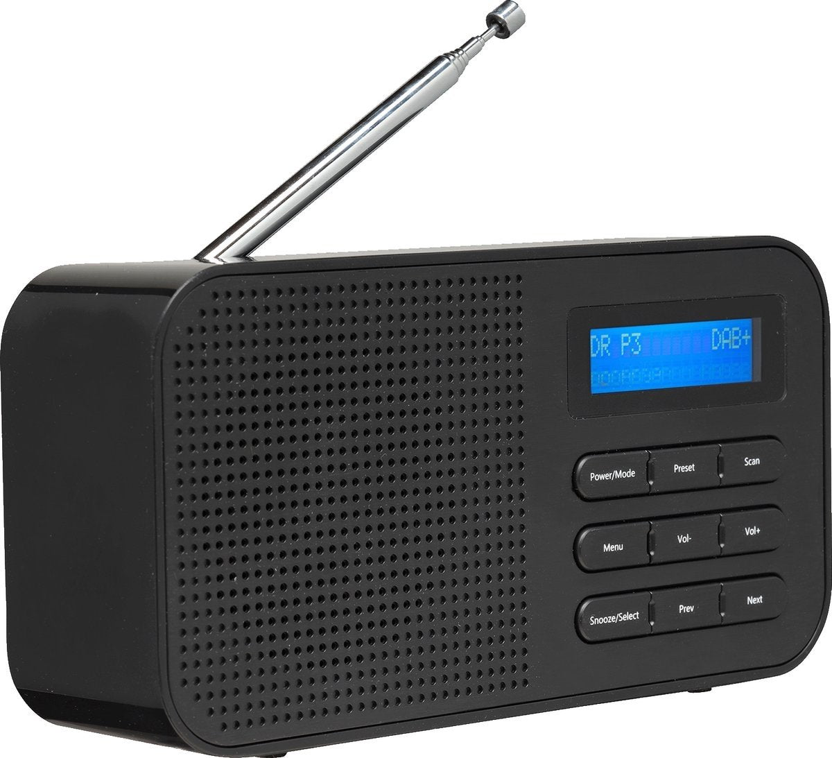 Denver DAB Radio - DAB42 - Batterijen & Netstroom - 10W - Zwart