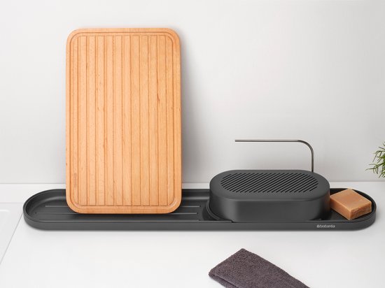 Brabantia SinkStyle Gootsteen Organizer Set - Mineral Infinite Grey