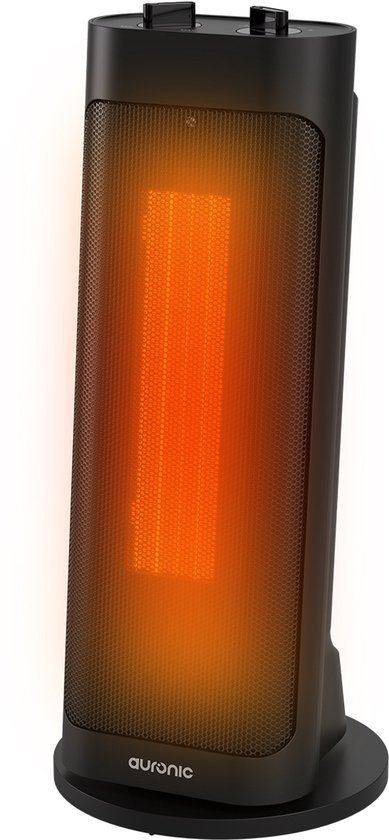 Auronic Ventilatorkachel Pro - Keramische Kachel - 2000W Heater - Zwart
