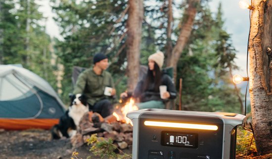 Anker 757 Portable Power Station, PowerHouse 1229Wh-LiFePO₄-accu, 1500W-zonnegenerator met 6 AC-uitgangen (optioneel zonnepaneel), 2 USB-C-poorten (max. 100 W), ledlicht voor kamperen of stroomuitval