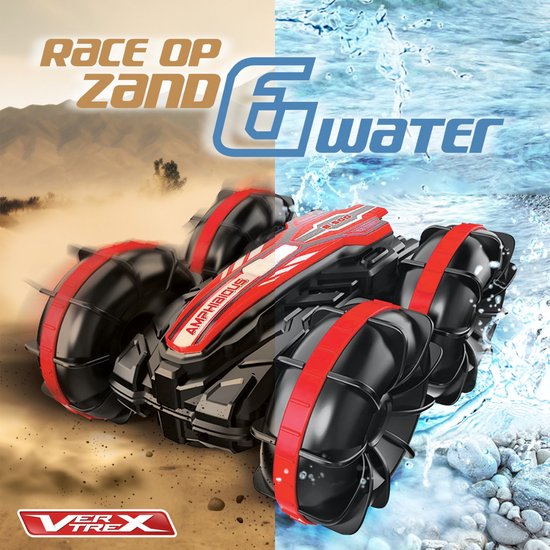VERTREX RC Bestuurbare Auto - Afstandsbestuurbare Auto - Race Auto Radiografisch - Offroad Afstandbestuurbaar - Waterdicht - Extra Accu