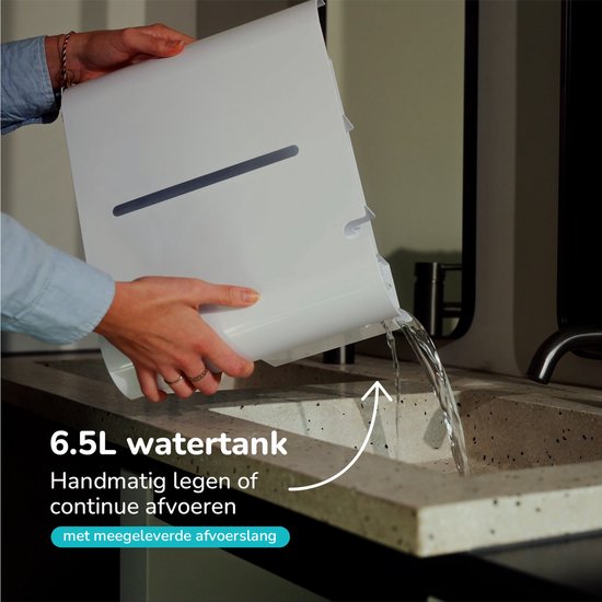 Bloomfold Luchtontvochtiger – Wasdroogfunctie  – 20 liter/dag – 34 x 24 x 57 cm – Wit