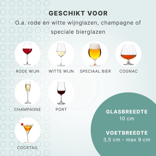 S.old Wijnglazenhouder Ophangrek 2 Stuks voor 24 Glazen - Wijnglazenrek Hangend - Wijnglashouder - Glazenrek - Mat Zwart Metaal