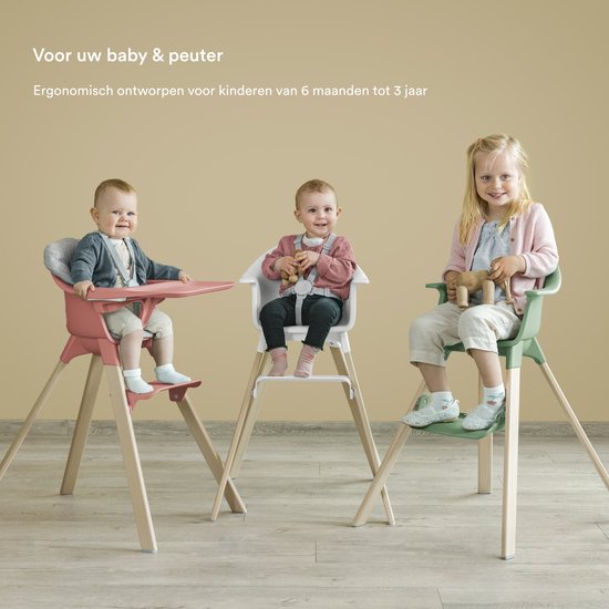 Stokke® Clikk™ Kinderstoel Midnight Black