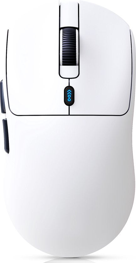 Fuegobird T68 - 2.4G Draadloze Gaming Muis - 12000DPI - PAW3311 - FPS/MOBA/MMO - Gaming muizen - Ultra licht - Wit