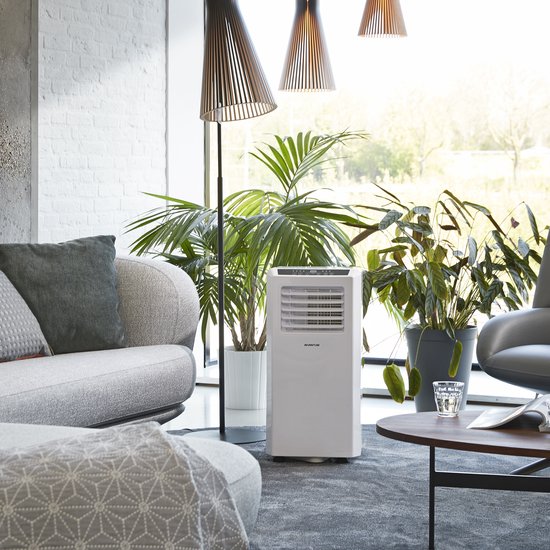Inventum AC901 - Mobiele airconditioner - Airco - 3-in-1 functie - Afstandsbediening - Tot 80 m3 - 9000 BTU - Afdichtingskit - Wit