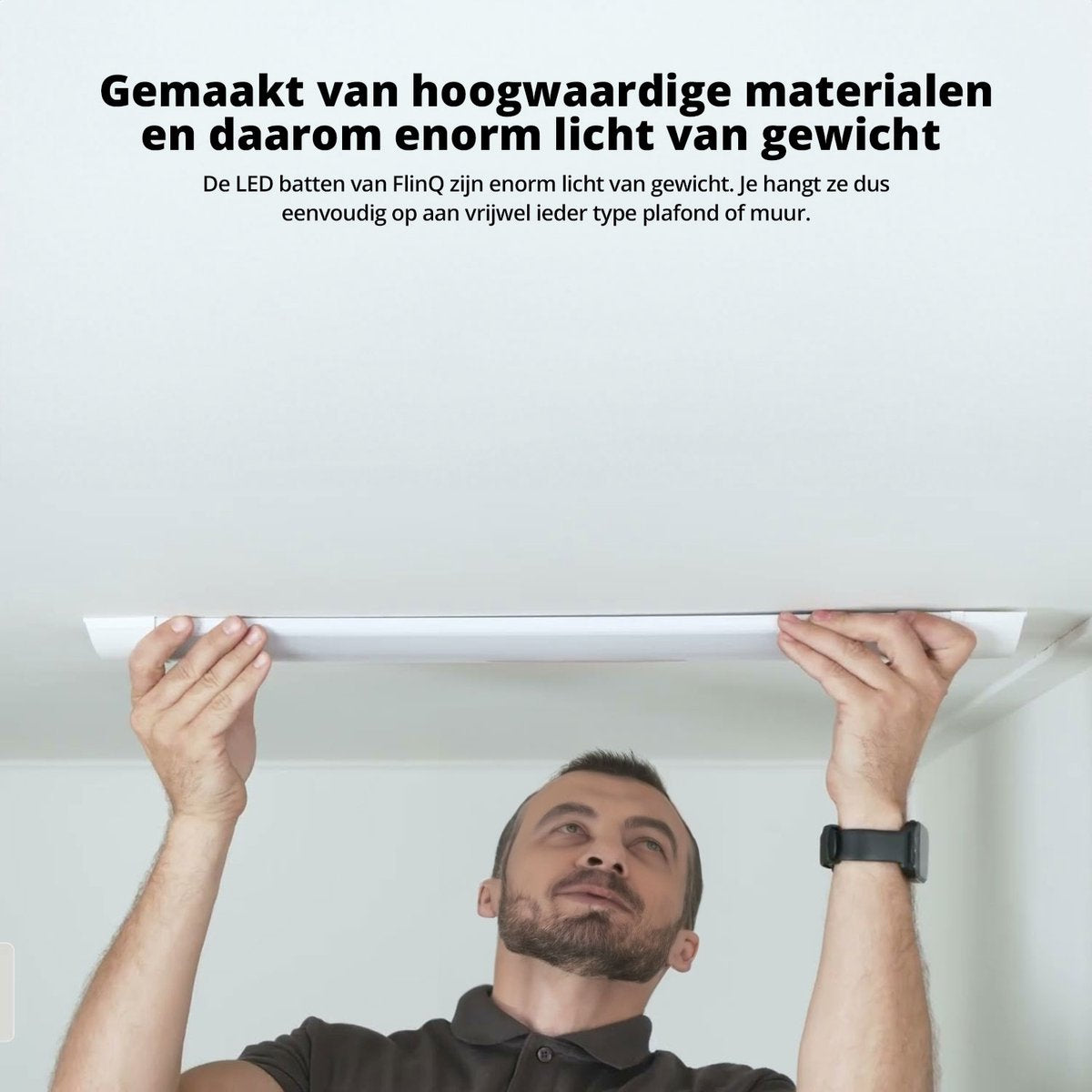 FlinQ LED Batten 6500K - TL-Balk - 120 cm - Duurzaam - 50000 branduren - 40W - Alternatieve TL-buis