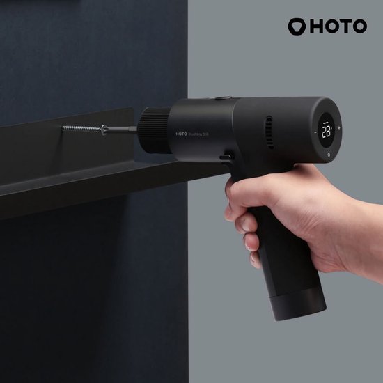 HOTO - Accuboormachine met Gereedschapsset - Tangen Set - Hamer - Schroevendraaier - Rolmaat