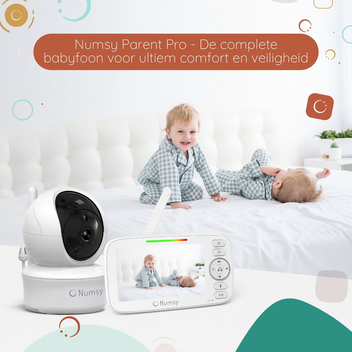 Numsy Parent Pro - Babyfoon - Baby Video Camera