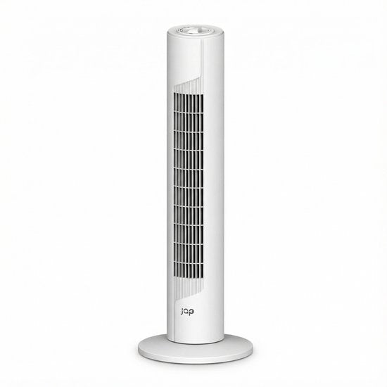 Energiezuinige Ventilator - Torenventilator met 3 blaasstanden en oscilatie - Slaapkamer - Wit - JAP Quebec