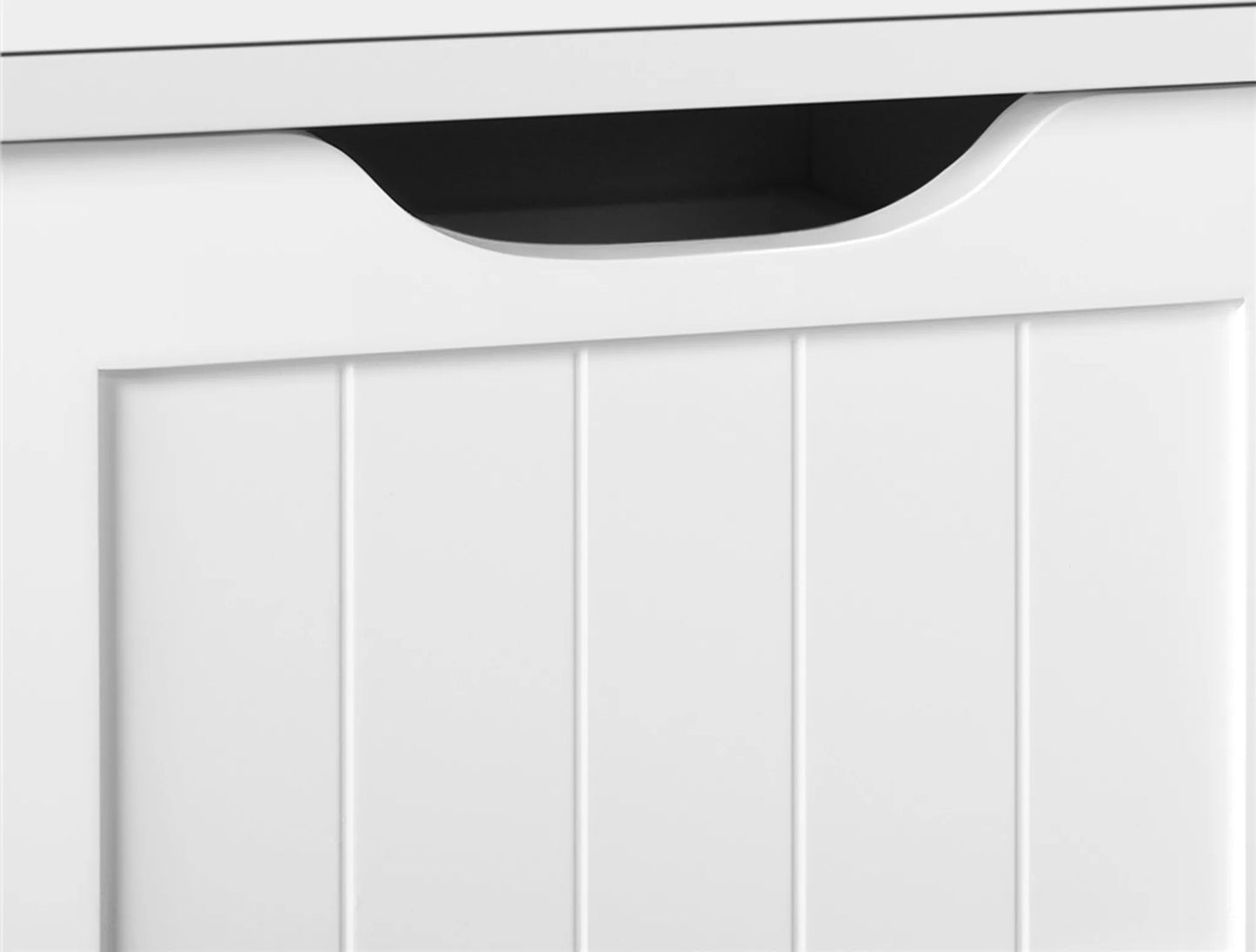 Yaheetech Badkamerkast Met 4 Lades En 1 Kastdeur – Voorzien Van Verstelbare Plank En Anti-kantelset En Waterafstotende Coating – Voor Badkamer En Woonkamer – Wit Mdf – 81 x 30 x 81,5 cm