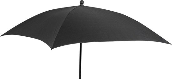 Bo-Camp - Parasol - Vierkant - 170x170 cm - Zwart