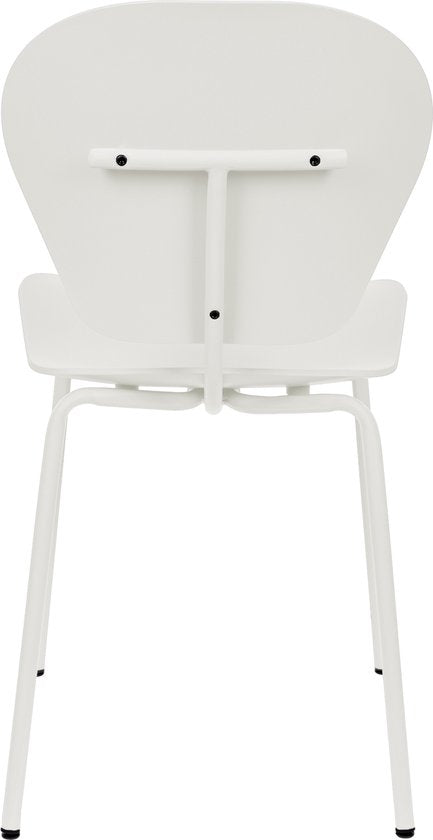 Zuiver The Ocean Chair Eetkamerstoelen Coconut Milk - Set van 2