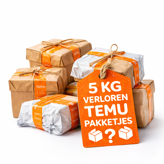 Temu Mystery Box - 5 Kilo - Ongeopende Verloren Temu Pakketjes - Medium tot Large