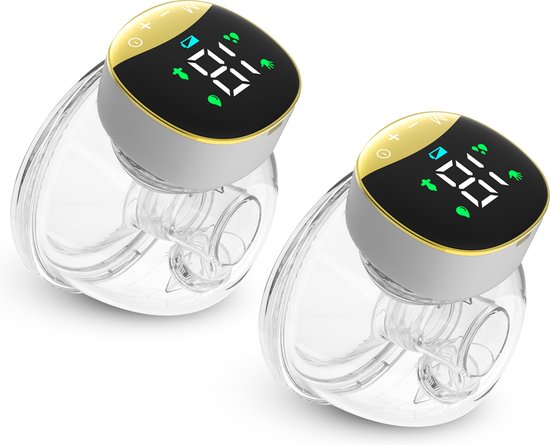 Oemmie Elektrische Borstkolf - Handsfree Borstkolf - Draadloze Borstkolf - Draagbaar - Dubbele Borstkolf - BPA- vrij - Oplaadbare Accu -